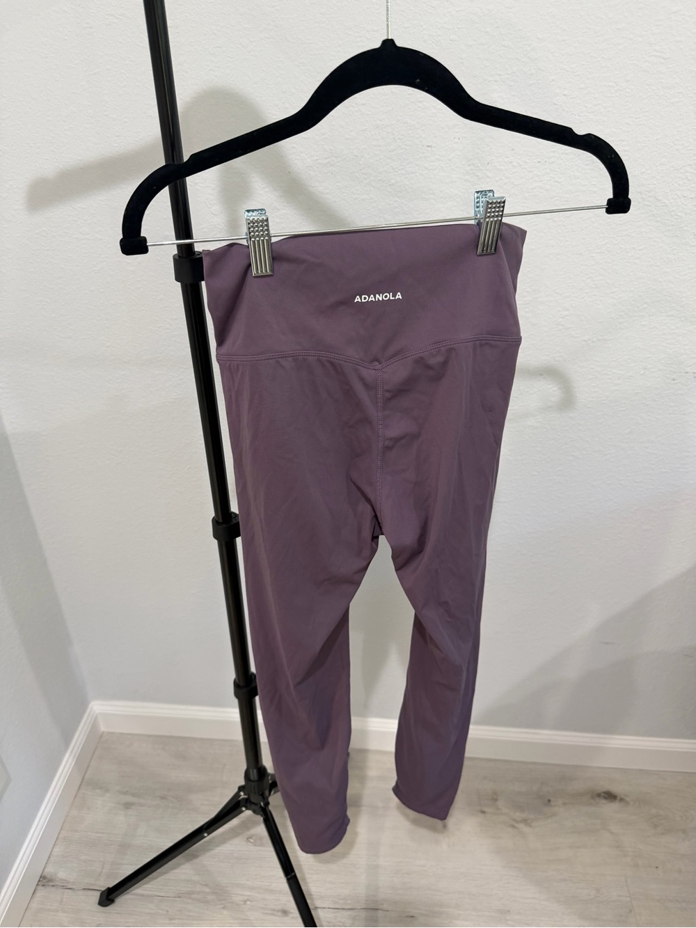 Adanola Mauve Purple High-Waist Active Leggings